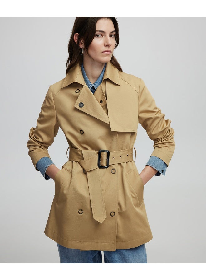 Ipekyol Double-Breasted Trench Coat With Belt  - Image 3