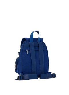 kipling Small Backpack (Convertible To Shoulderbag) Female Deep Sky Blue Firefly Up  - Image 2