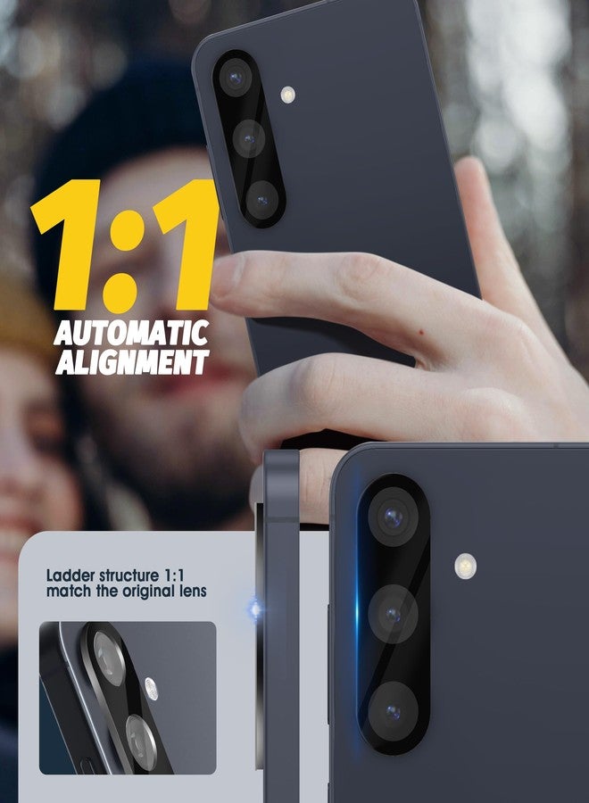 Orzero (3 Pack) Camera Lens Protector Compatible for Samsung Galaxy S25, Protector de Cámera Tempered Glass 9H Precise Camera Cutouts Anti-Scratch Does Not Affect Night Shots and Flash - Image 3