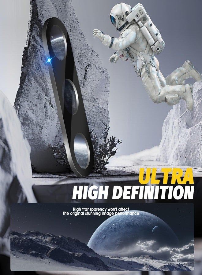 Orzero (3 Pack) Camera Lens Protector Compatible for Samsung Galaxy S25, Protector de Cámera Tempered Glass 9H Precise Camera Cutouts Anti-Scratch Does Not Affect Night Shots and Flash - Image 5