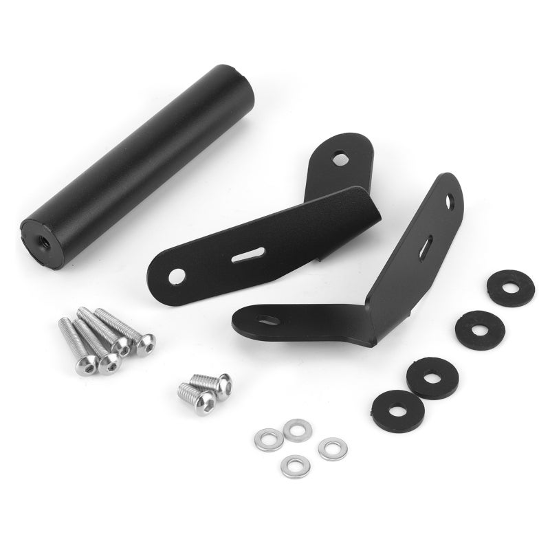 GPS Mount Bar Kit High Quality Aluminum Antirust for C400GT 2019-2021 - Corrosion Resistant Navigation Bracket Crossbar for Inside Windscreen Phone Stand Installation - Image 2