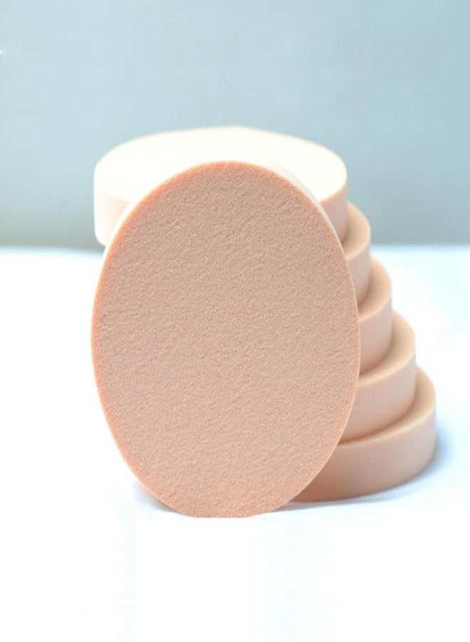 Aternal Premium Soft Velour Powder Puff for Face Makeup - Reusable Round Cosmetic Puff for Loose & Compact Powder - Smooth, Even Application (Pack of 10) - Image 2