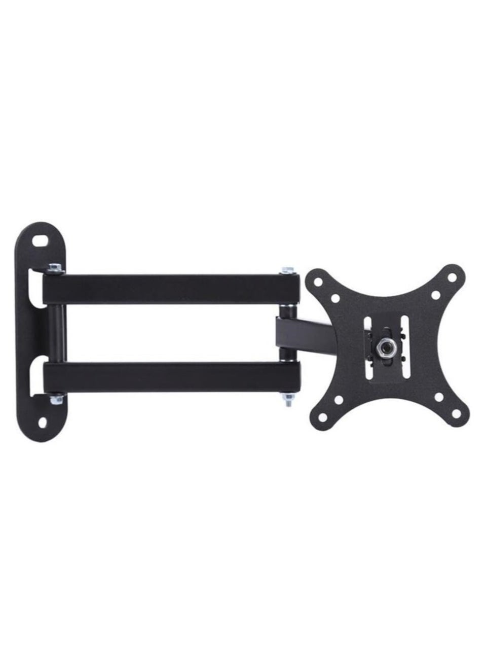 Telescopic TV Bracket, LCD LED TV PC Monitor Wall Mount Bracket, Folding Shelf Bracket, Adjustment Heavy Duty Corner Tilt Swivel Holder Shelves Support, TV Stand Rack Suitable for Size 10-27inch