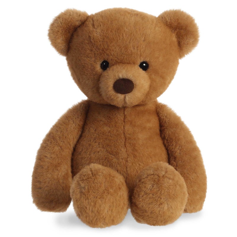 AuroraÂ® Snuggly Softie Bearâ„¢ Stuffed Animal - Comforting Companions for Imaginative Play - Perfect for Kids, Adults, Birthdays, and Anniversaries - Brown 10.5 Inches - Image 1