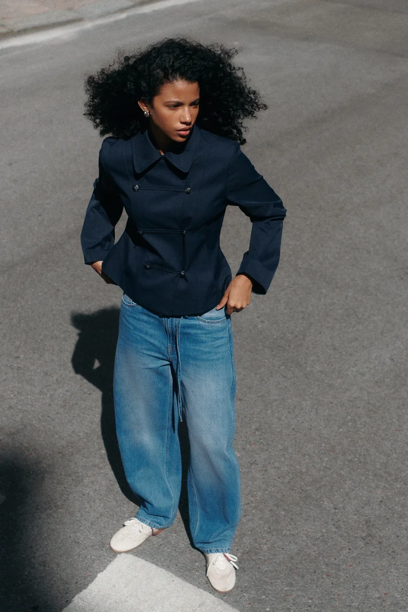 Barrel High Waist Jeans