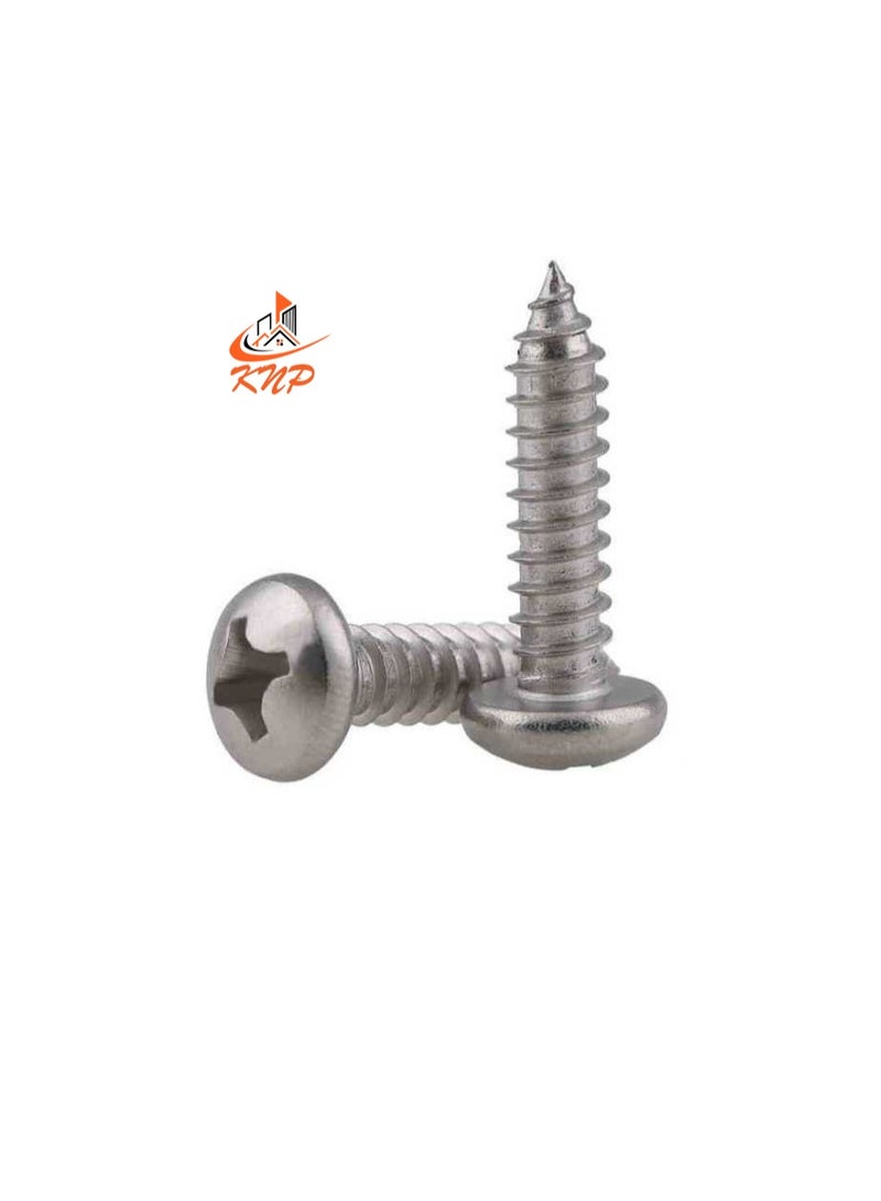 KNP Pan Head Self-Tap Screws - Pack of 40 (3/4" x 6g) - Image 2
