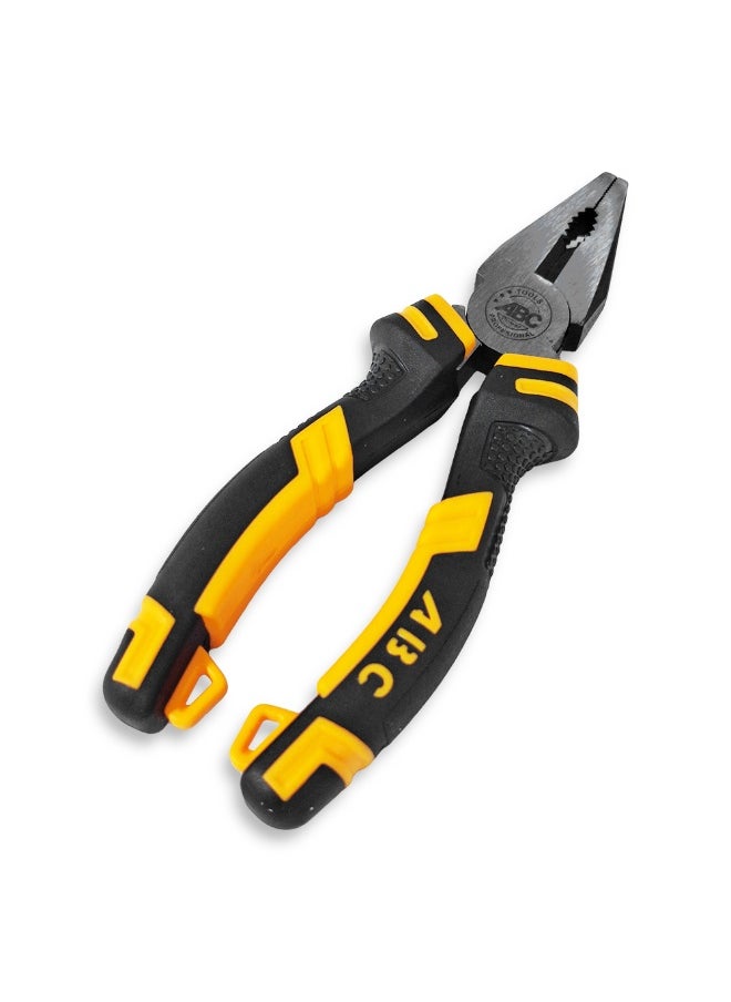 ABC Combination Pliers 6 inch , Powerful Pliers for Cutting Wire and Light Metal, Gripping and Bending Wire and Metal, Multi-Functional Tool Suitable for Maintenance, Electrical, and Carpentry, Made of High Quality Materials to Withstand Pressure and Heavy Use.  - Image 4