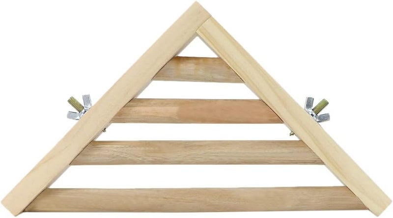 Litewoo Bird Perch Corner Platform Stand Shelf for Birds Budgie Parakeet Cockatiel Conure Cockatoo（Ladder） - Image 5