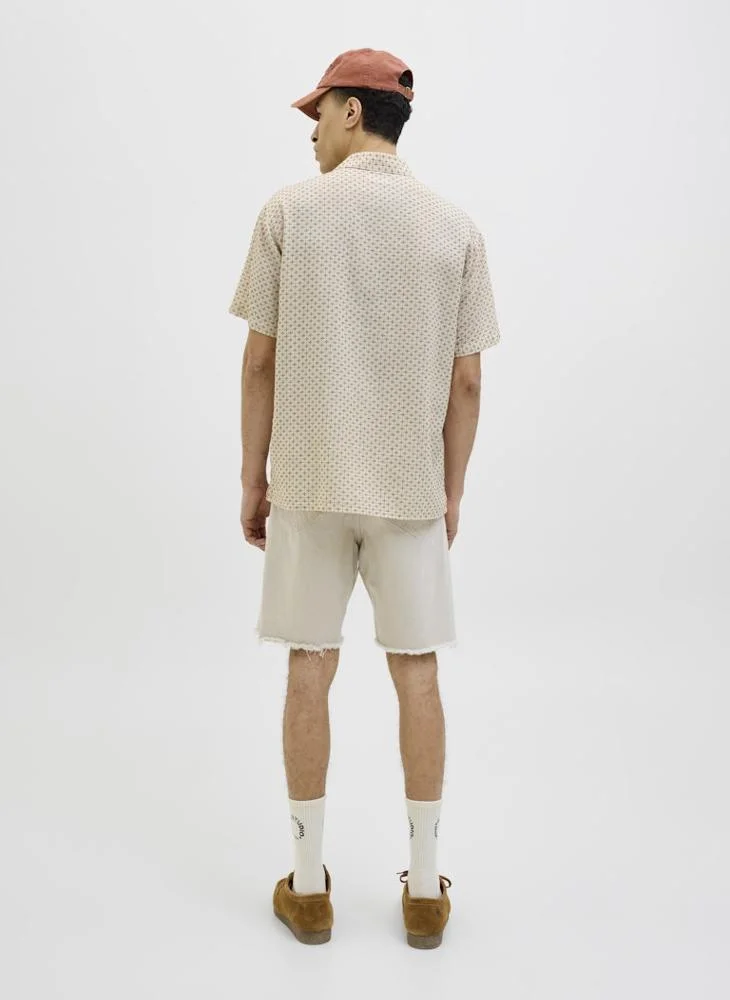 جاك اند جونز Jorluke Acapulco Dobby Aop Regular Fit Shirt