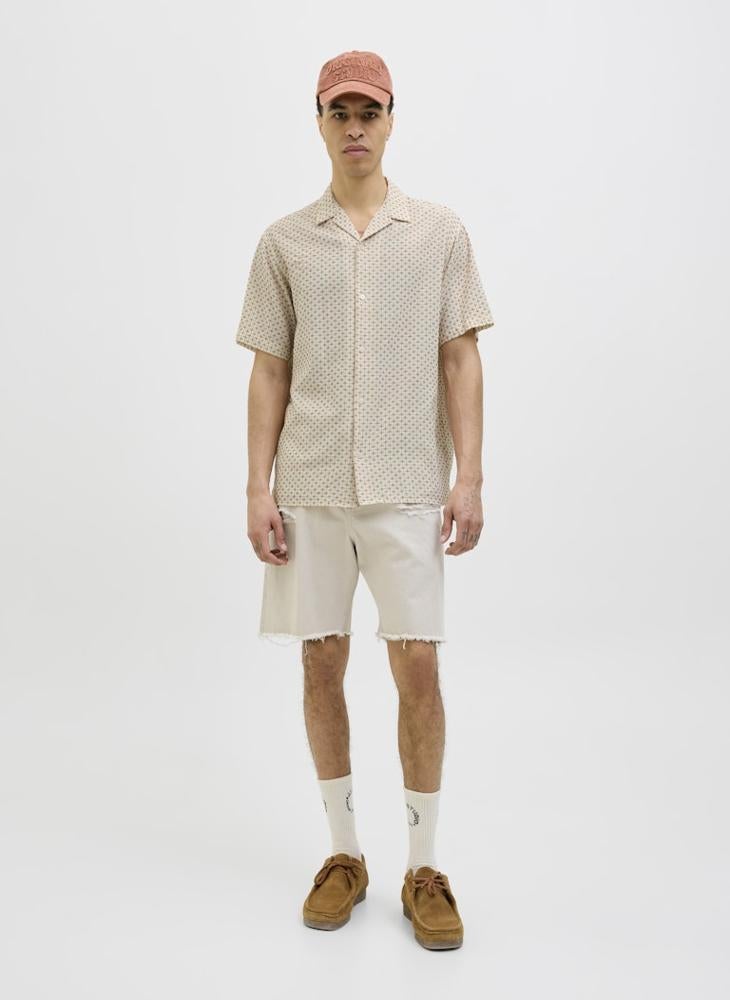 JACK & JONES Jorluke Acapulco Dobby Aop Regular Fit Shirt  - Image 4