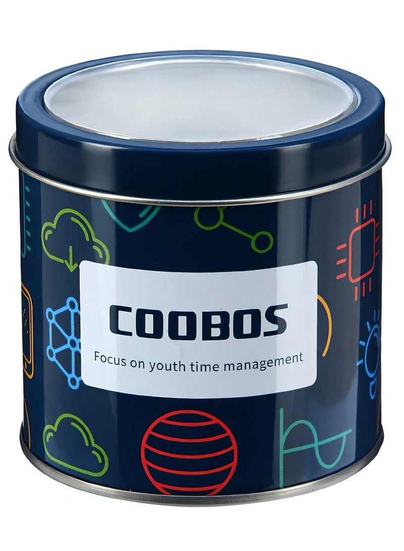 COOBOS Kids Water Resistant Rubber Digital Watch Rose Red - Image 4