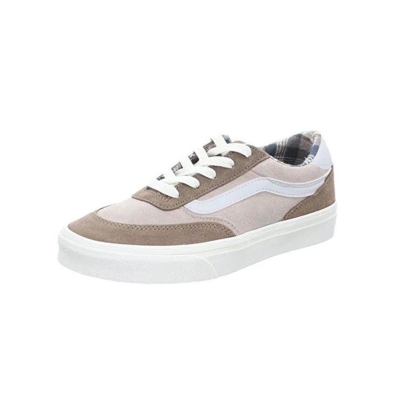 Vans Women's Brooklyn LS Shoe | Low-Top Sneakers for Everyday Wear, Walking, Work & Fashion, Outdoor Plaid Warm Taupe, 9 - Image 2