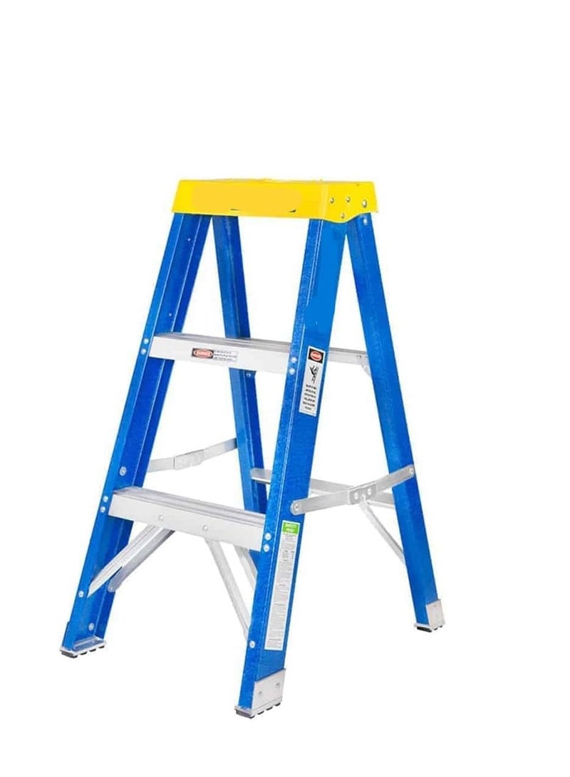 ABBASALI 3ft Fiberglass Step Ladder (0.9m) - Image 1