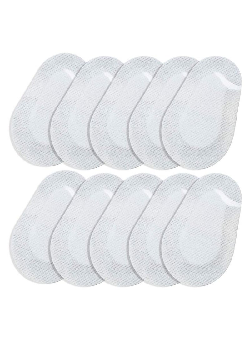 SMARTHERAPY Adhesive Eye Pads, 20 Pcs Sterile Disposable Eye Patches, Oval-Shaped Eye Pads, Dressing Wound Care Light Blocking and Eye Protection for Adult and Kids  - Image 1