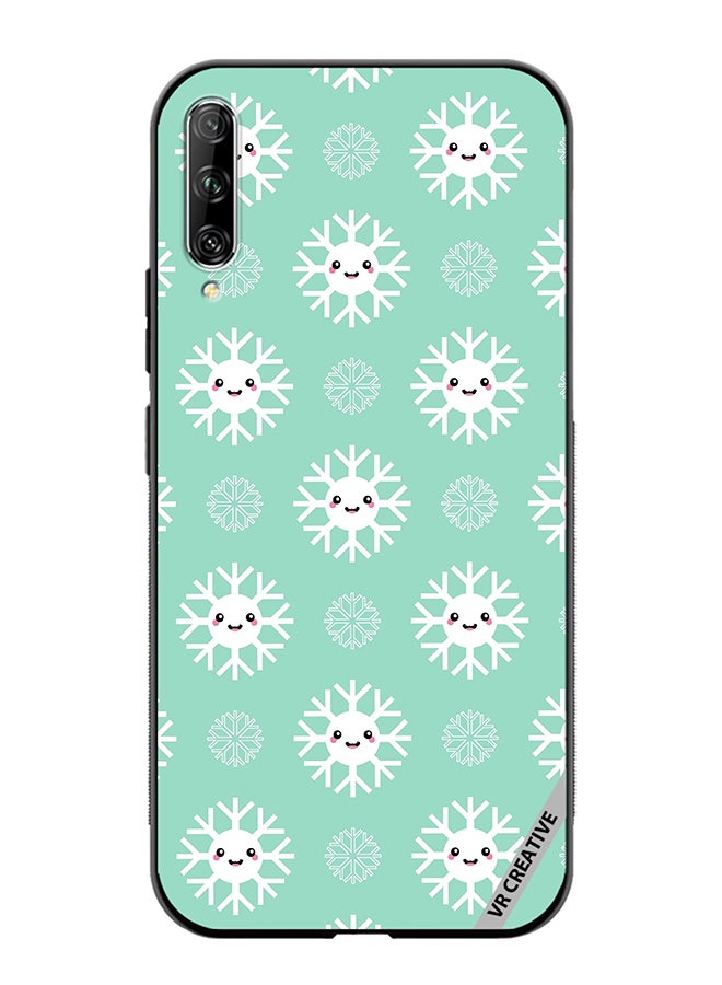 VR CREATIVE Protective Case Cover For Huawei Nova Y9S Cute And Happy Snowflakes Characters Design Multicolour - Image 1