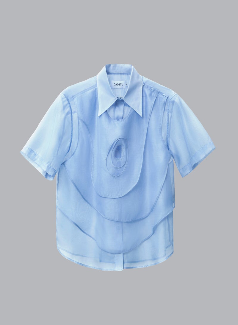 CAOSTU • SKY MULTI-LAYER SHIRT  - Image 4