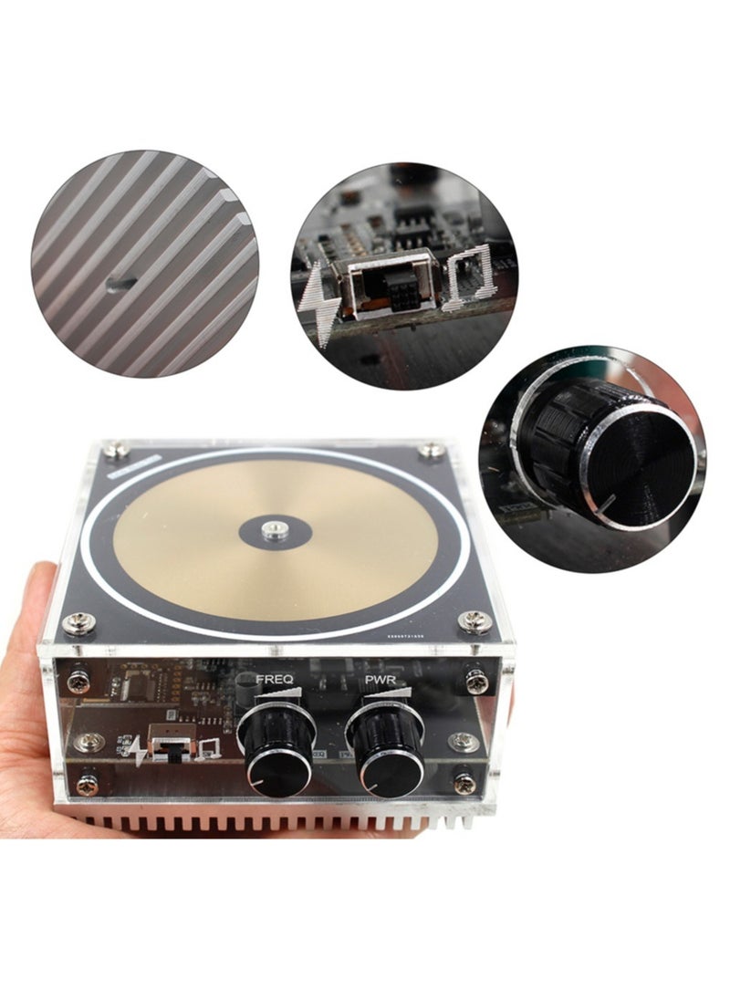 Generic - Tesla Coil Bluetooth Speaker Music High Power Voltage Pulse Electric Arc Generator Lightning Speaker - Image 1