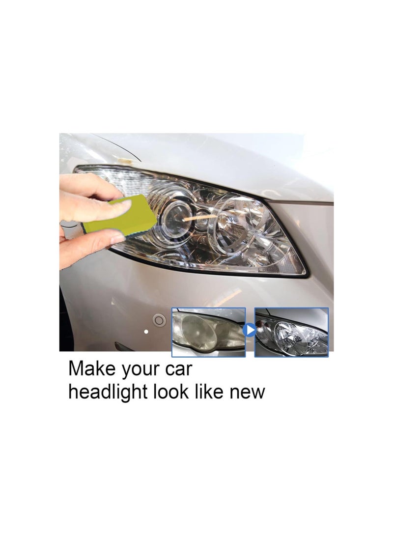 Loquat Yearpapier Headlight Restore, Car Headlight Repair Fluid, Innovative Headlight Repair Polish, Headlight Cleaner and Restorer kit,Scratch Repair Headlight Refurbishing Fluid (3Pcs,20ML) - Image 4