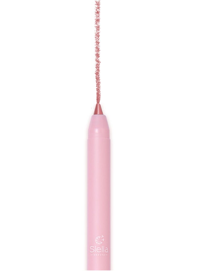 Siella Beauty The Lip Liner Pink Nude For 16H Long Lasting and Transfer Proof  - Image 1