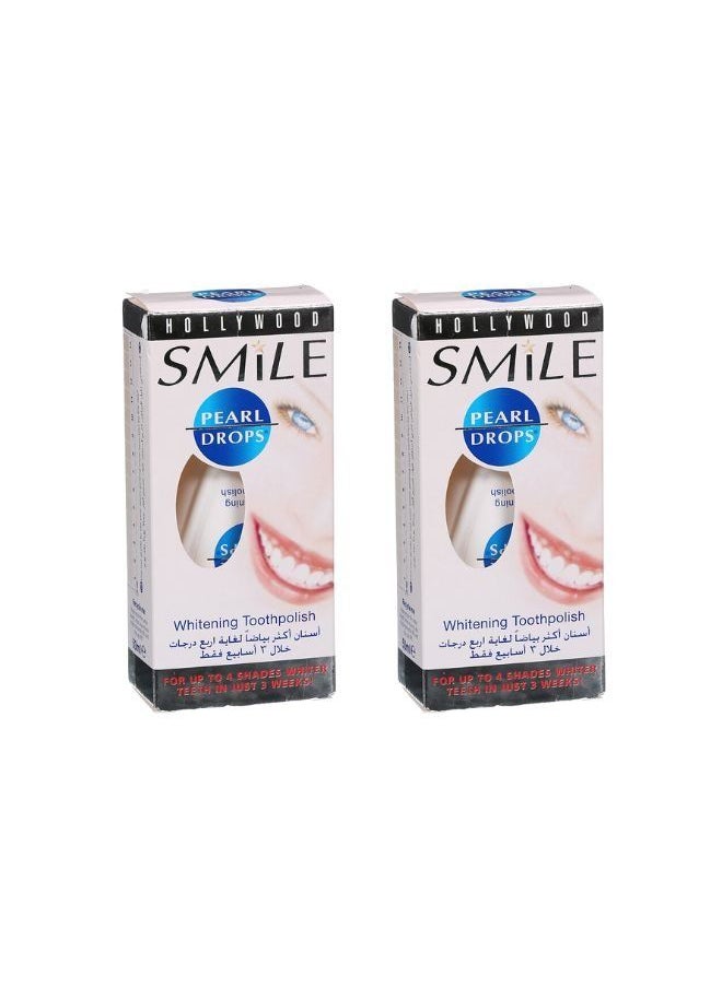 Pearl Drops Whitening Toothpolish Pack of 2 100ml  - Image 1