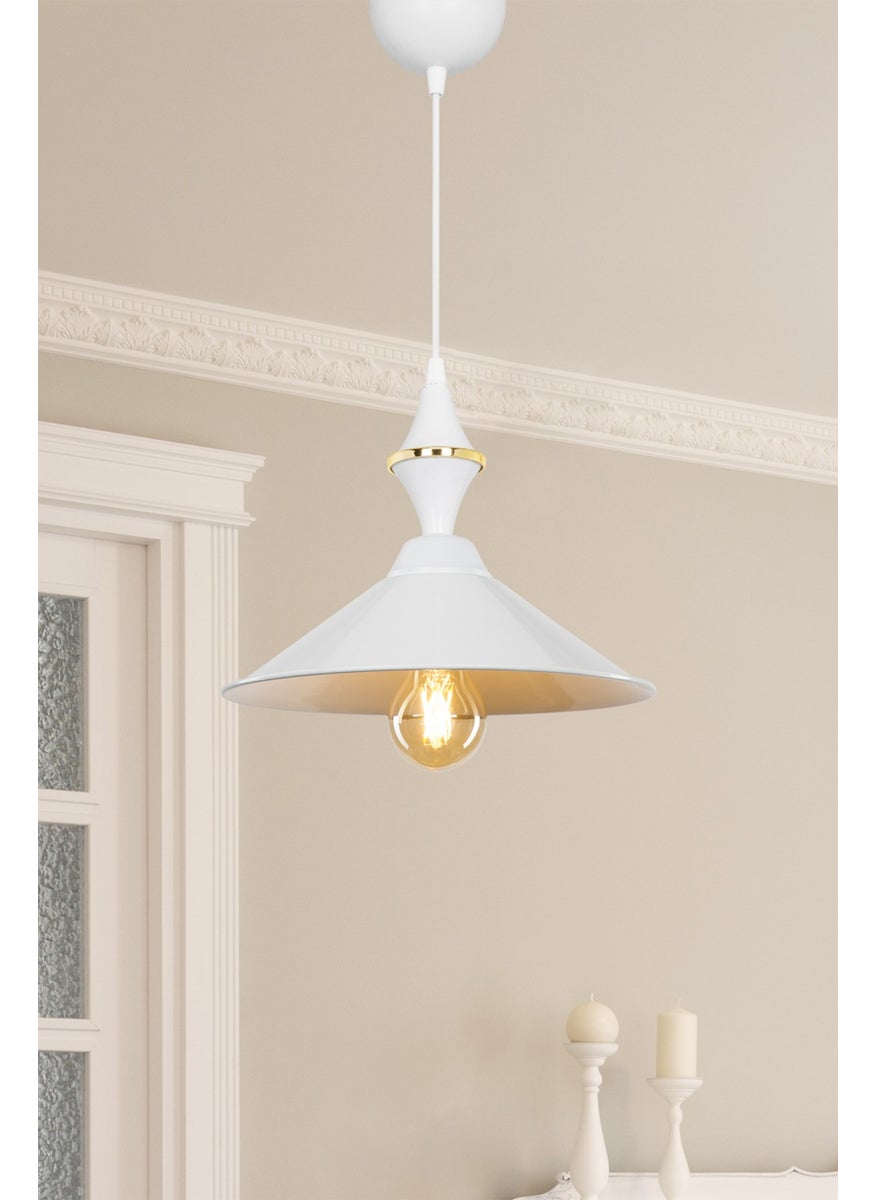 Modelight Maya Tile White/white Single Dining Room Living Room Hall Kitchen Chandelier  - Image 4