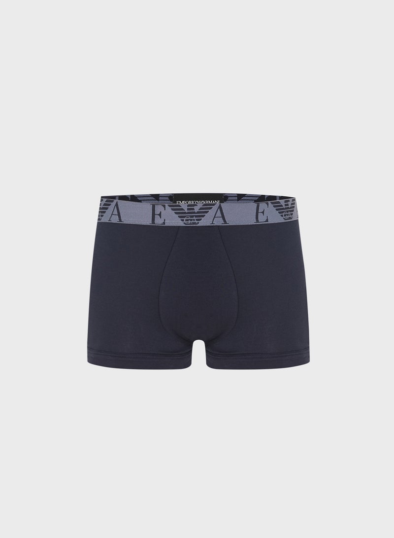 EMPORIO ARMANI 3 Pack Of Logo Boxers - Image 1