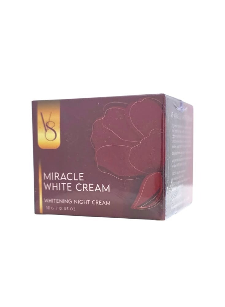 في8 كريم ميراكل وايت الليلي لتبييض البشرة ١٠ جرام - Image 2