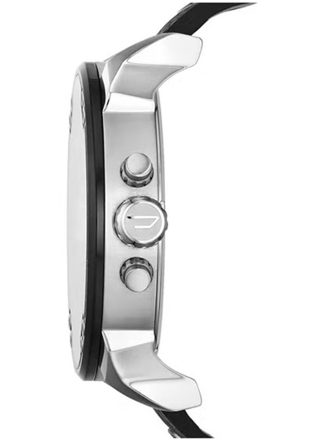 DIESEL Diesel Mr. Dad 2.0 Men's Watch, featuring an oversized chronograph dial and stainless steel, silicone or leather strap -DZ7313  - Image 4