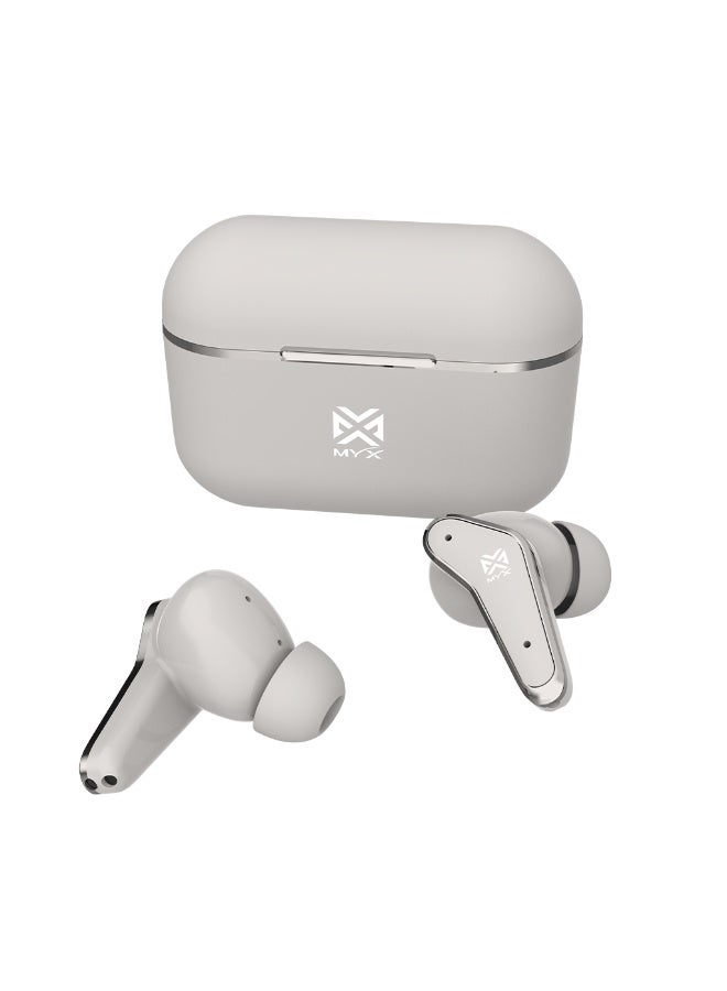 MYX MuseBuds MT60G True Wireless Earbuds | Environmental Noise Cancellation (ENC) with 4 Microphones | 50H Ultra-Long Battery Life | Bluetooth 5.3 | 11mm HD Sound Drivers | Type-C Fast Charging | Compatible with iPhone, Samsung, Android - Image 3