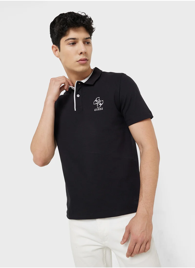 GUESS Logo Polo