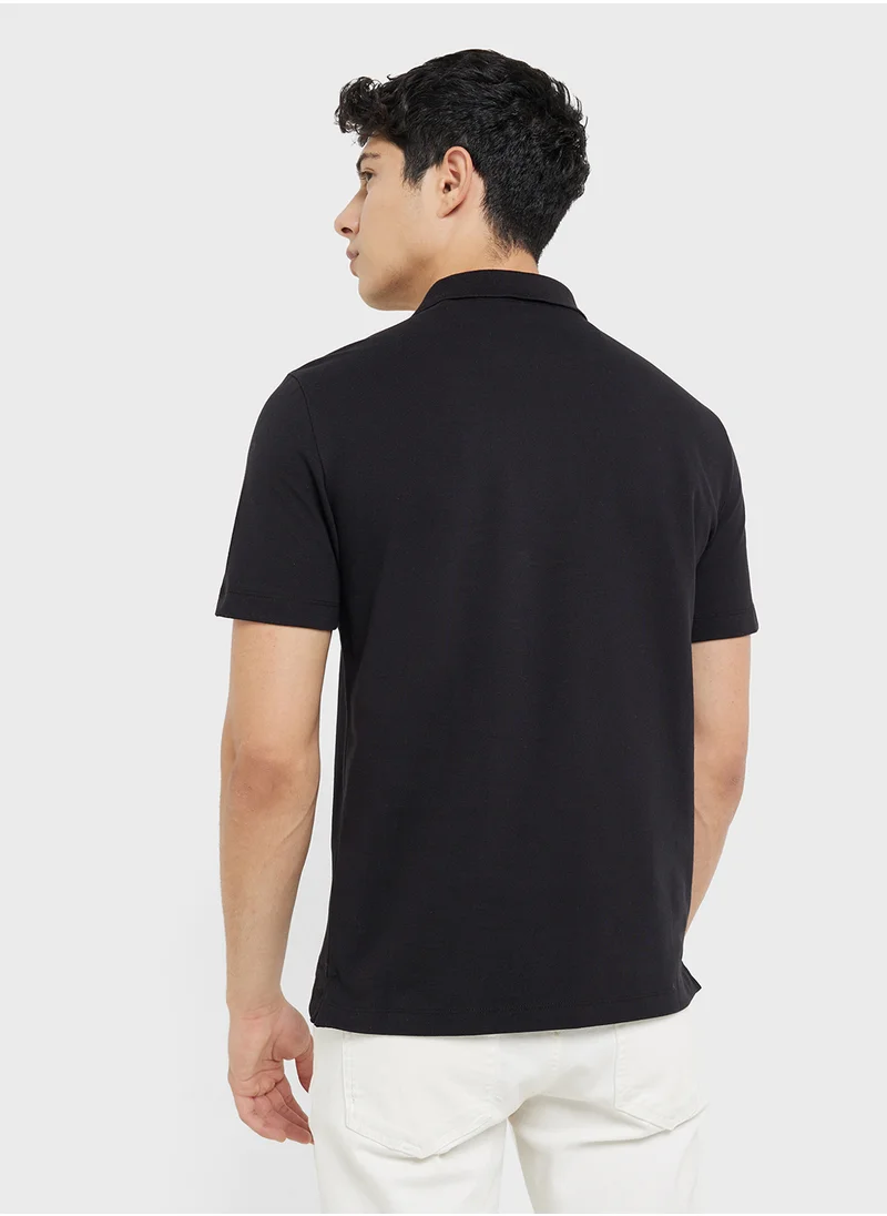 GUESS Logo Polo