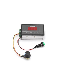 PWM DC Motor Speed Controller, Motor Speed Regulator Power Controller 6-60V 12V 24V 36V 48V 30A with LED Digital Display Slow Start/Stop Revolving Speed Time Adjustable