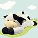 Easfan 36 Lying Cow Stuffed Animal Large Hugging Cow Plush Pillow Toy Soft Cute Cattle Doll Home Decoration Christmas Birthday Gifts for Kids Adults Boys Girls - Image 2