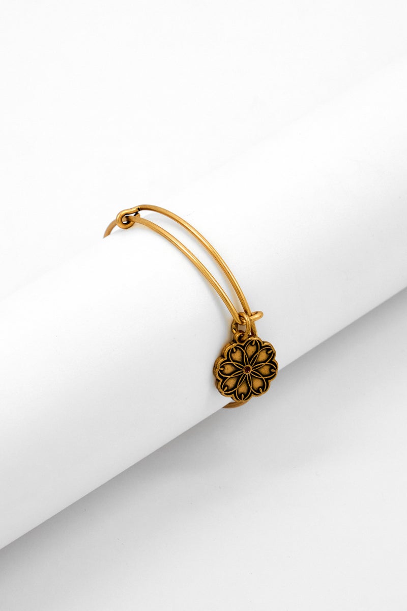 ALEX AND ANI Women Healing Love Bracelet, Rafaelian Gold  - Image 1
