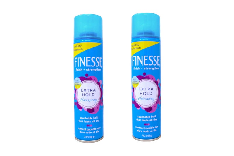 Finesse Extra Hold Hairspray with Active Proteins, Touchable All-Day Control, Humidity Resistant, 7 oz (Pack of 2) - Image 1