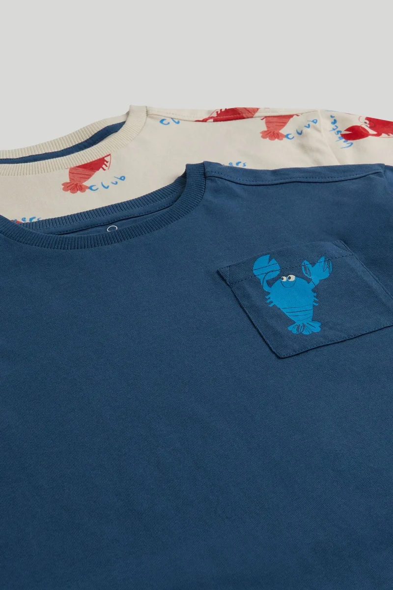 مذركير عبوتان من تيشيرتات السلطعون