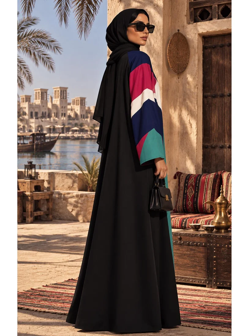 MSquare Fashion  The Structured Nida Abaya, 1980s Power Dressing, Reimagined for Women | Best Price UAE