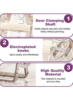 CMGTYYD 2 Pc Toothpaste Squeezer, Tube Squeezer, Toothpaste Squeezer , Manual Rotation Tube Wringer, Transparent Toothpaste Tube Squeezer for Toothpaste Paint Tube Hair Color Dye Hand Cream for Artist  - Image 3