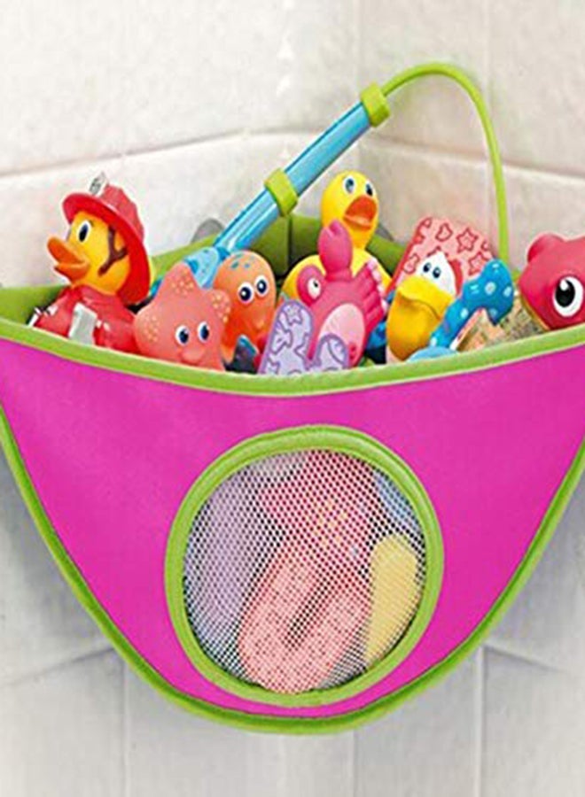 NIBEMINENT Baby Bath Toy Storage Bag Pink 120grams - Image 2