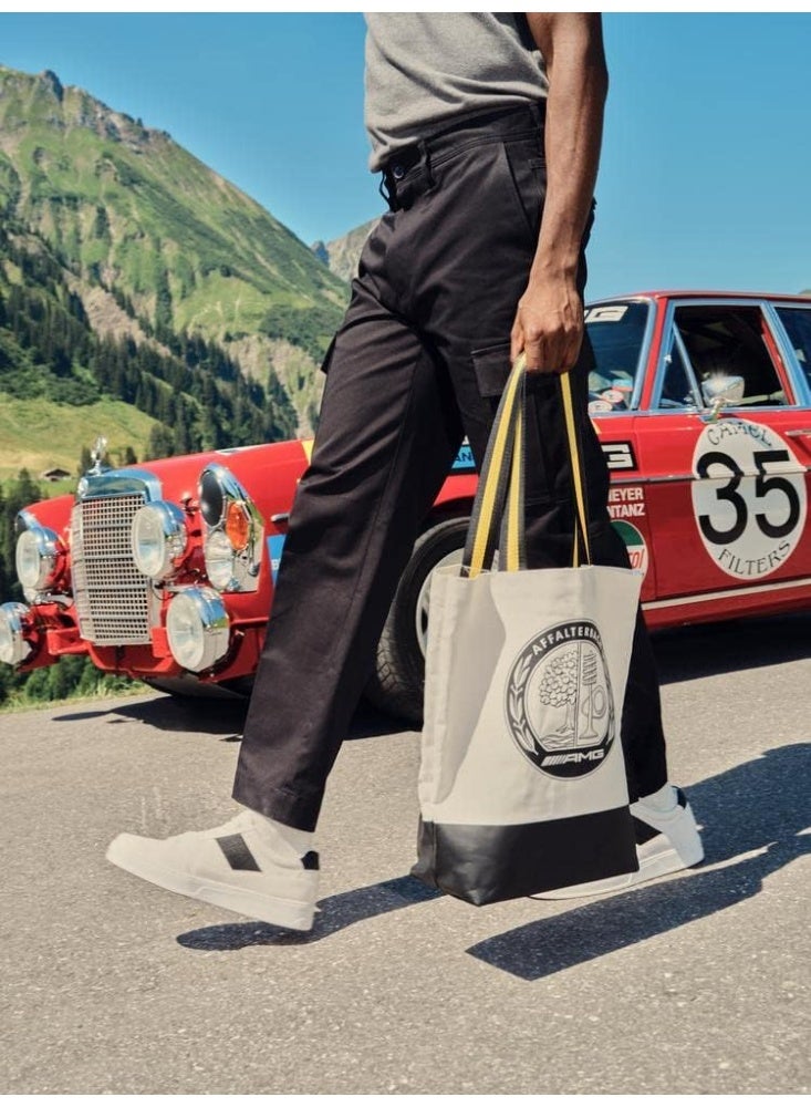 Mercedes-Benz Lifestyle AMG Heritage Collection Shopping Bag [Black/White] - Image 5
