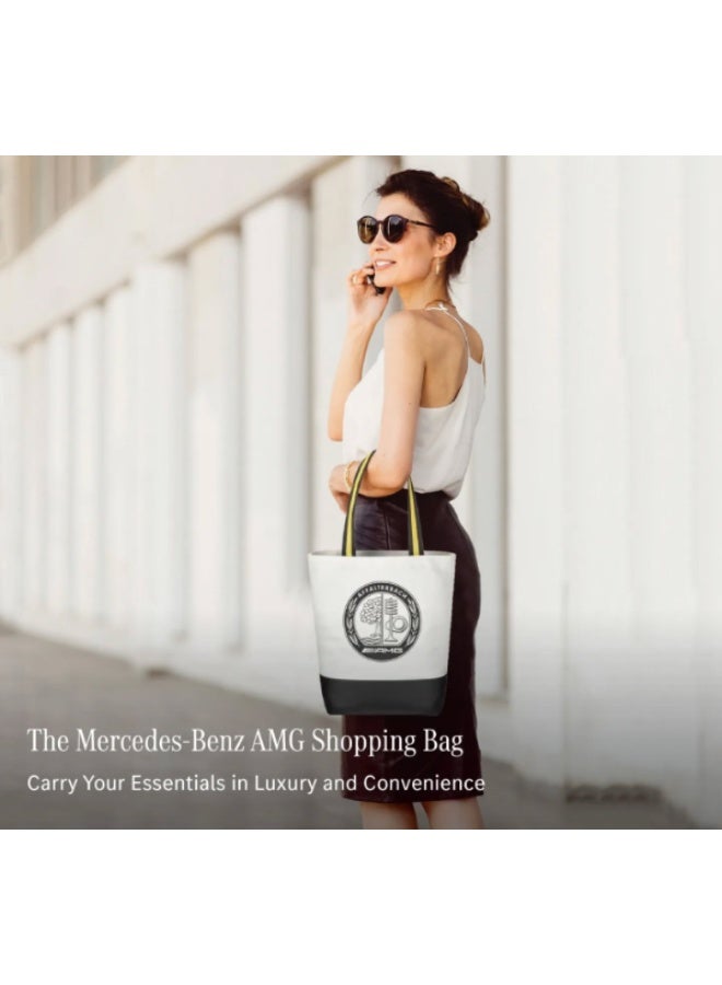 Mercedes-Benz Lifestyle AMG Heritage Collection Shopping Bag [Black/White] - Image 4