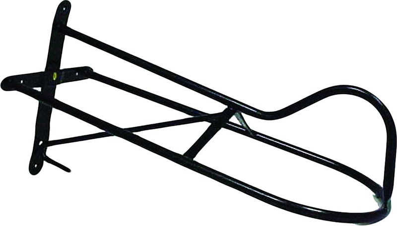 PARTRADE 248028 Wall Saddle Rack for Western Saddles, 24", Black - Image 3