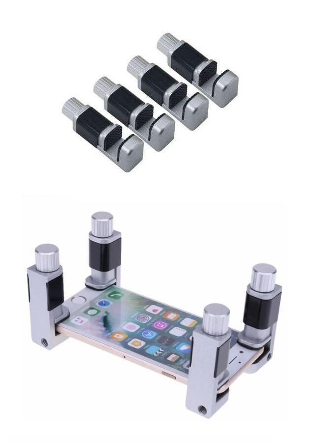 RELIFE 4 Pieces Universal Adjustable Clip Clamp Display Mobile Phone Repair Stand - Image 4