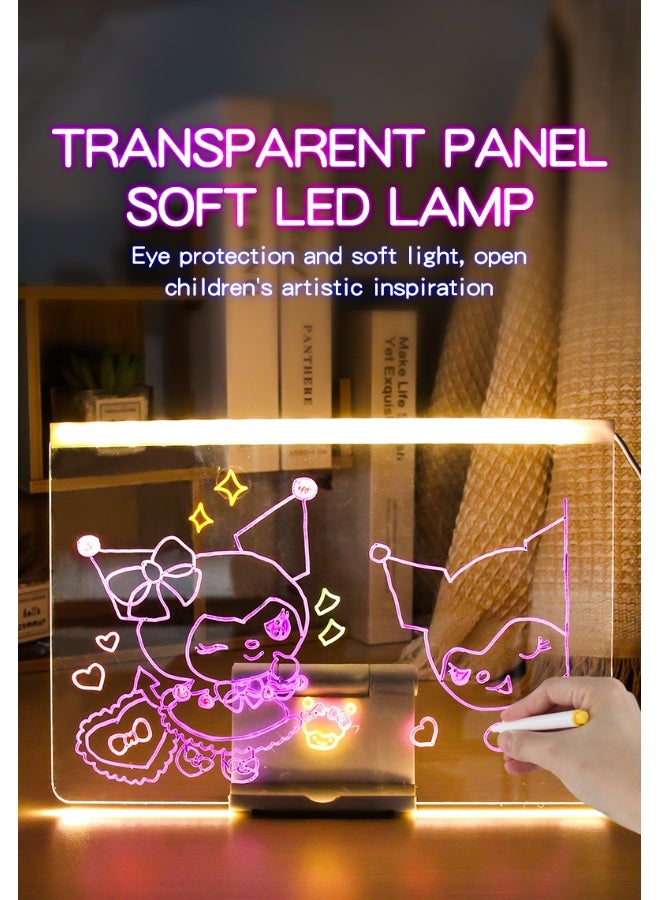 لوحة دُرج إبداعية مضيئة للأطفال - لوحة رسم LED بتقنية الفلورسنت - Image 2