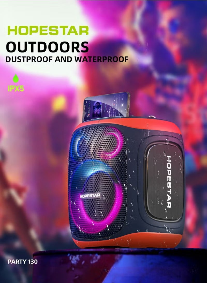 HOPESTAR Party 130 Portable Bluetooth Speaker with 120W Powerful Audio - Image 2