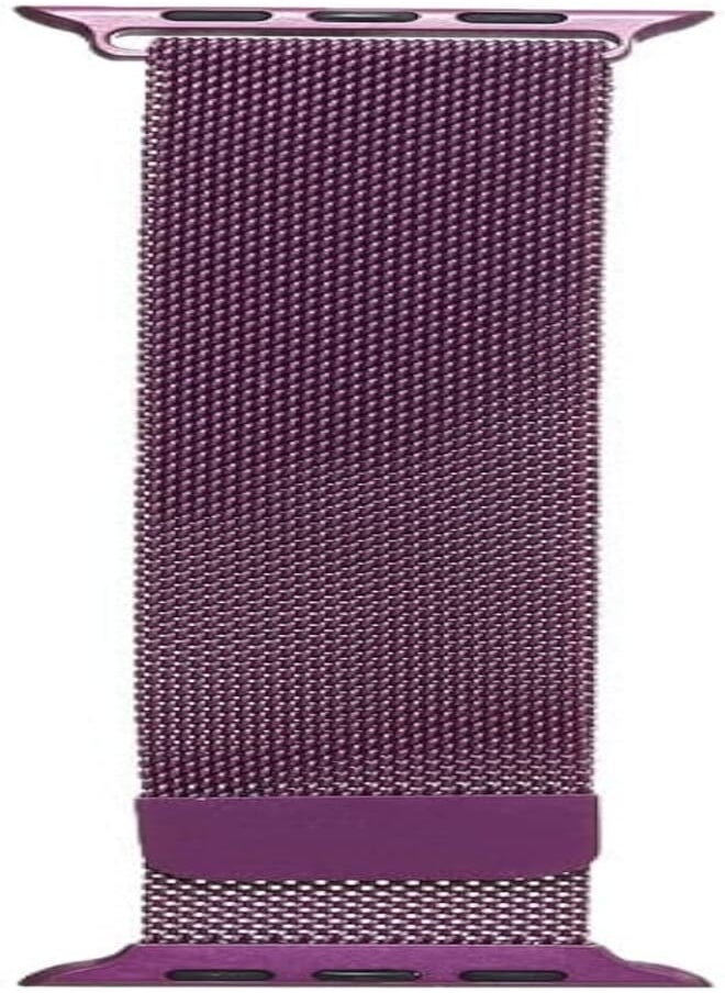 Generic - Magnetic Metal Band for Apple Watch Ultra/Series 9 / Series 8 / Series 7 / Series 6 / Series 5 49mm / 45mm / 44mm / 42mm - Mauve - Image 1