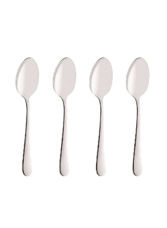 Amefa 4-Piece Tea Spoon Set On Hanging Card Silver 2 x 4.8 x 17 cm 1410X1VDXCAH4