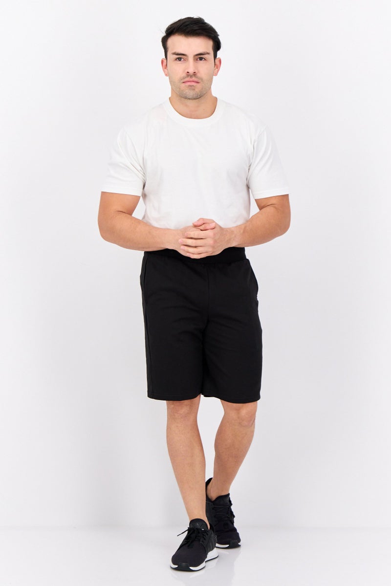PUMA Men Sportswear Fit Brand Logo Training Shorts, Black  - Image 2