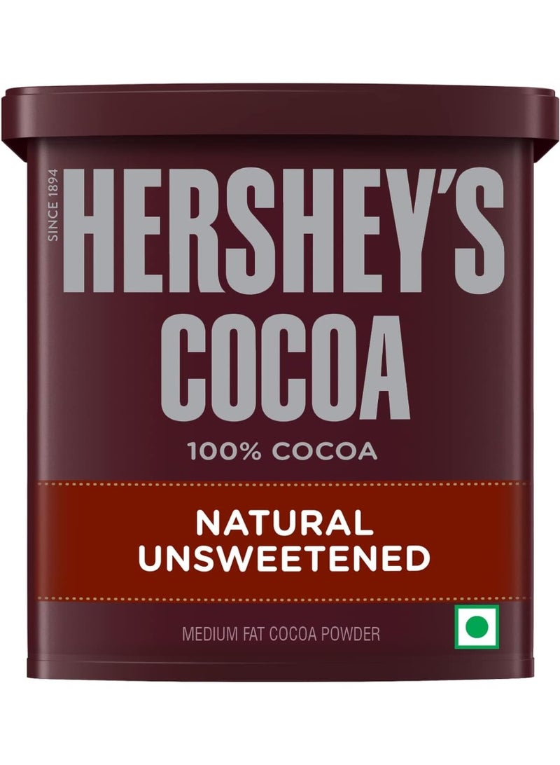 هرشيز مسحوق كاكاو طبيعي غير محلى 225 غرام - Image 1