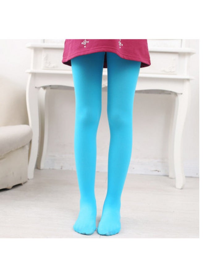 Spring And Summer Children's Pantyhose Velvet Color School Socks Girls Dance Socks White Stockings